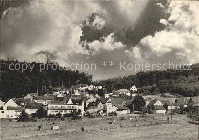 Mauloff Ortsansicht Cafe Pension Zum kuehlen Grund