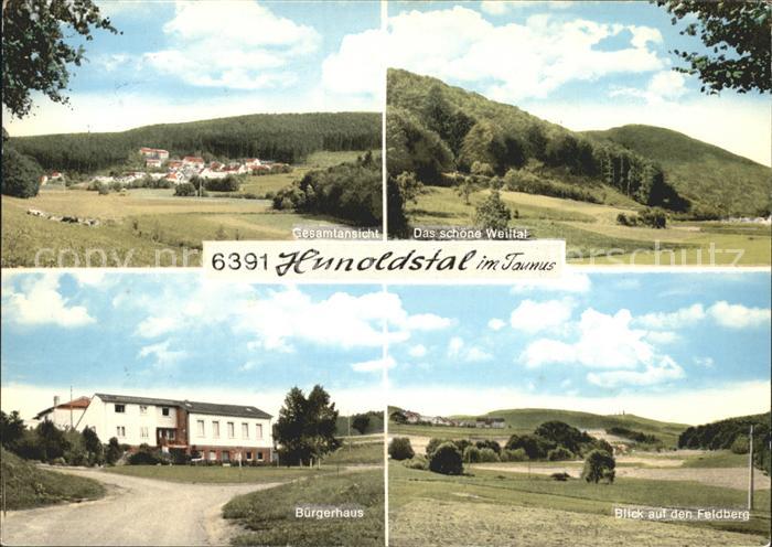 Hunoldstal Gesamtansicht Weiltal Buergerhaus Feldbergblick
