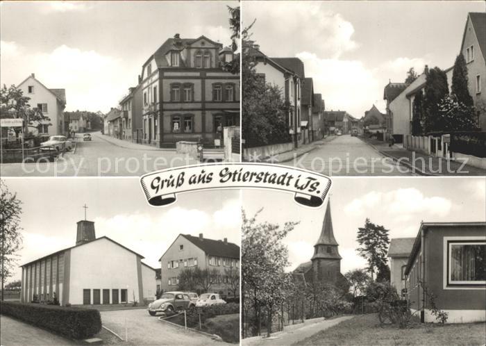 Stierstadt Taunus Strassenpartien Kirche