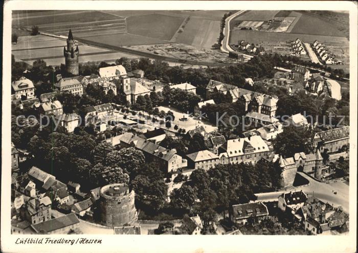 Friedberg Hessen Fliegeraufnahme