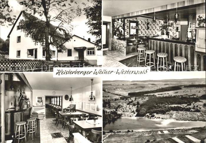 Heisterberg Dillkreis Heisterberger Weiher Cafe Restaurant Wolf Bar Gastraum