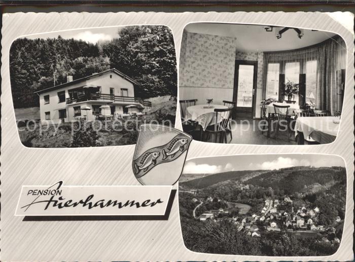 Rod Weil Pension Auerhammer Gaststube Totalansicht