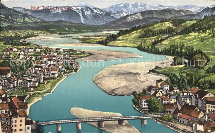 Bad Toelz Panorama Isarbett