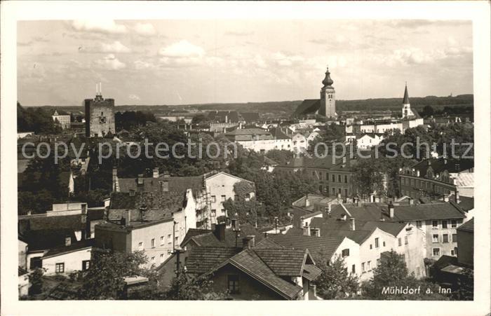 Muehldorf Inn Stadtblick