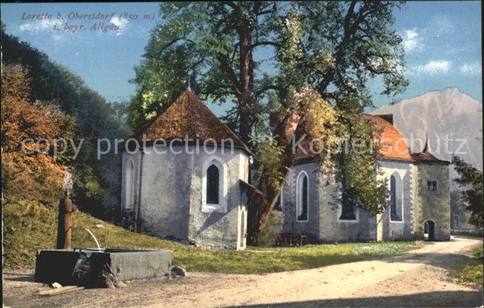 Loretto Oberstdorf Kapelle Brunnen