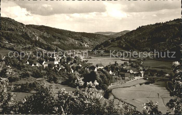 Muggendorf Fraenkische Schweiz Totalansicht