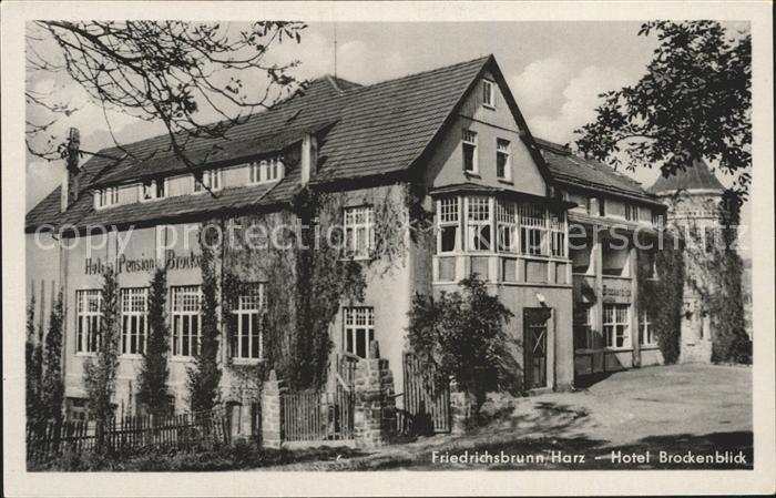 Friedrichsbrunn Harz Hotel Brockenblick