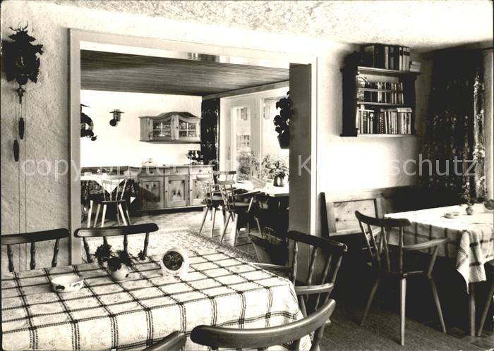 Fischen Allgaeu Haus Barbara Gaststube