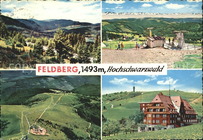 Feldberg Schwarzwald Panorama Fliegeraufnahme Skilift Hotel Feldberger Hof
