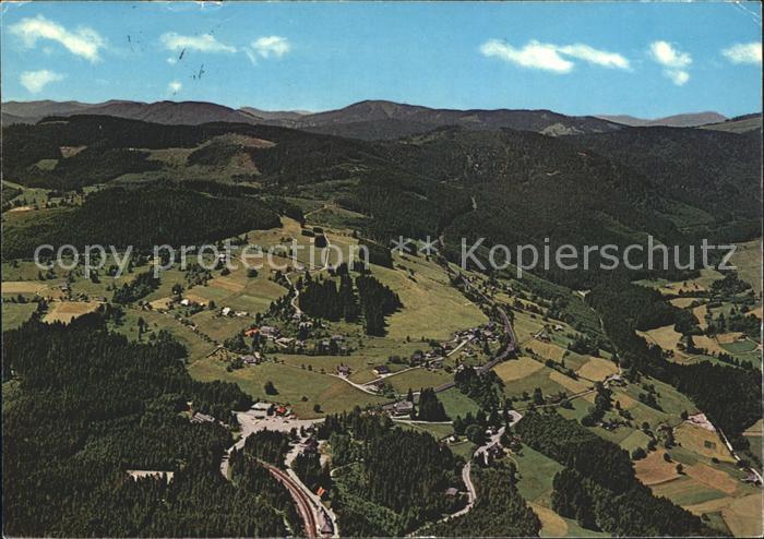 Feldberg Schwarzwald Baerental Fliegeraufnahme
