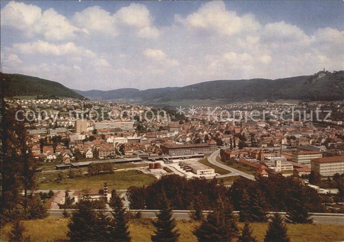 Ebingen mit Schlossberg und Aussichtsturm
