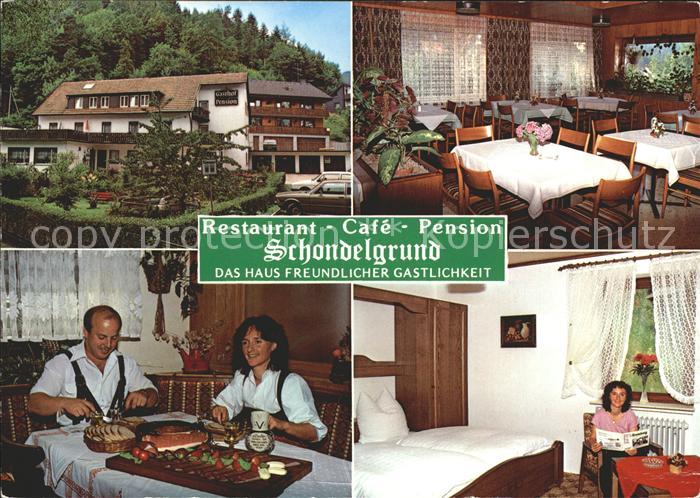 Hornberg Schwarzwald Restaurant Cafe Schondelgrund Gaststube Vesperplatte Zimmer