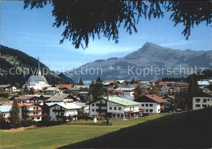 Kirchberg Tirol mit Kitzbueheler Horn