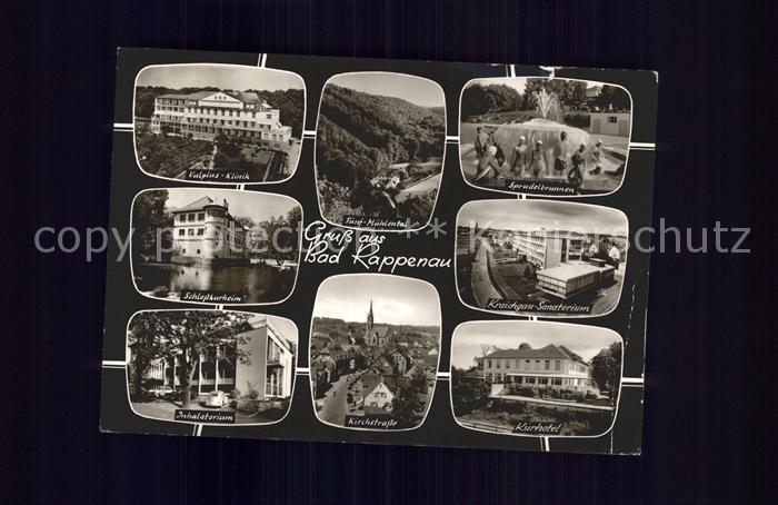 Bad Rappenau Klinik Fuenf Muehlental Sprudelbrunnen Sanatorium Kurhotel Kirchstr