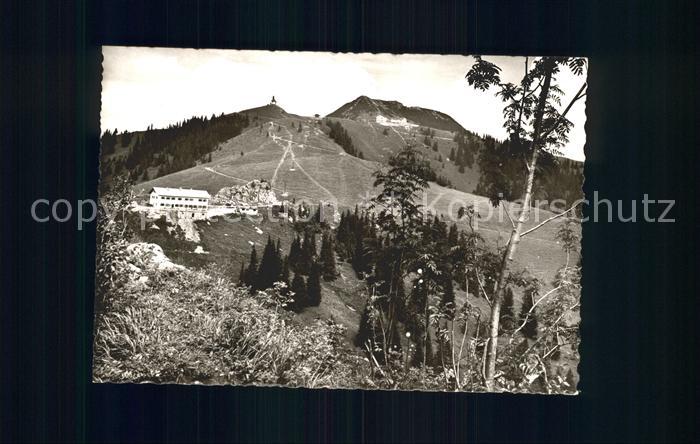 Rottach-Egern Wallbergbahn Bergstation Wallberghaus Kapelle