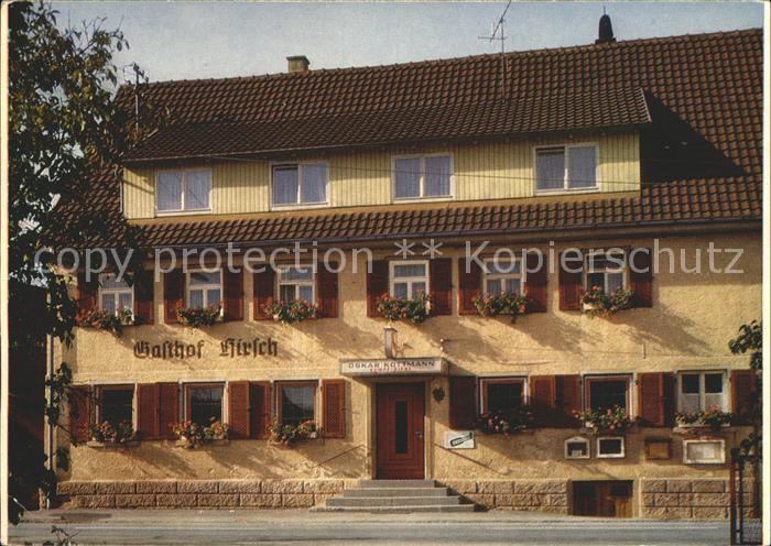 Gosbach Gasthof Pension Zum Hirsch
