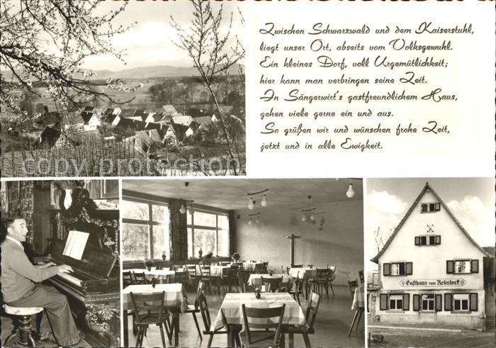 Bottingen Gasthaus zum Rebstock Klavier Hausmusik