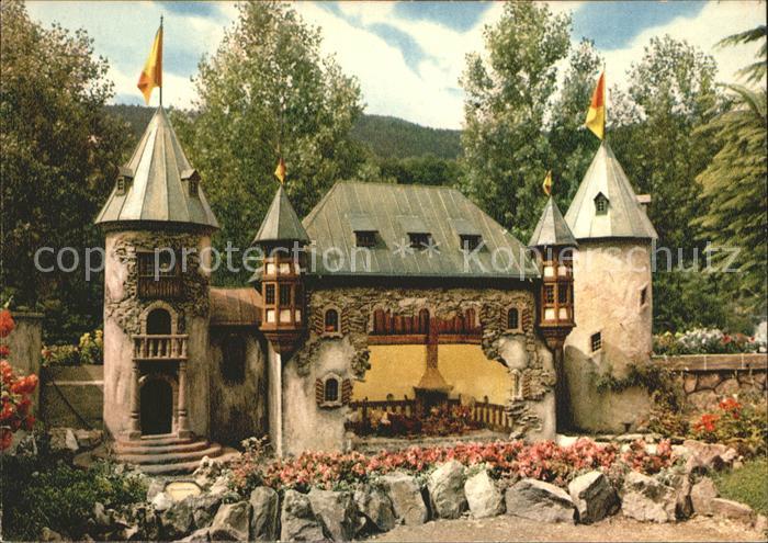 Altsimonswald Cafe Maerchengarten Dornroeschenschloss Miniatur