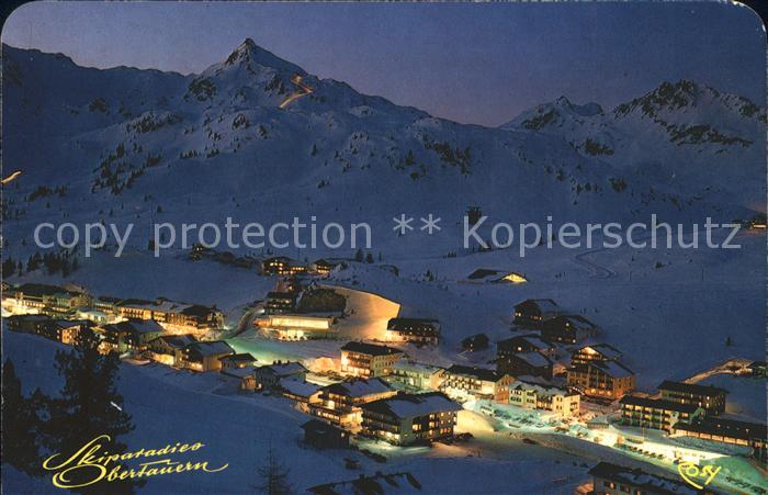 Obertauern Skiparadies bei Nacht