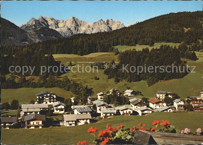 Fieberbrunn Tirol gegen Loferer Steinberge