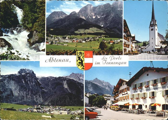 Abtenau Trikl Fall Tadweide Marktplatz Tennengebirge Kirche