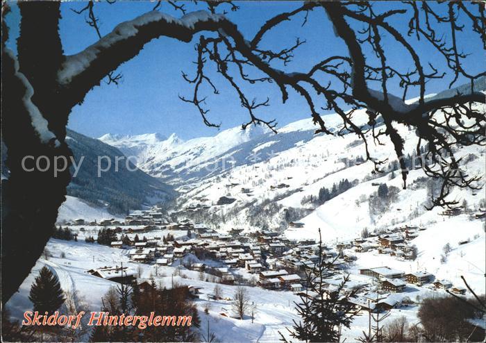 Hinterglemm Saalbach Panorama mit Tristkogel