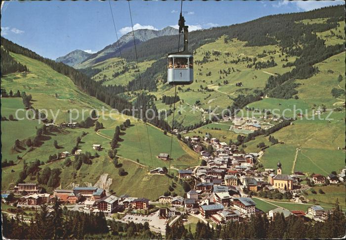 Saalbach-Hinterglemm Seilbahn auf den Schattberg