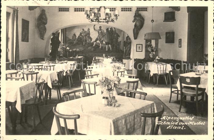Kochel See Alpengasthof Schmied von Kochel Saal