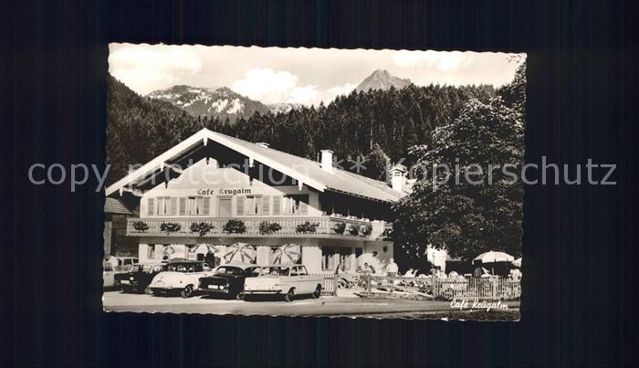 Wendelstein Berg Cafe Krugalm zwischen Hammer und Geitau