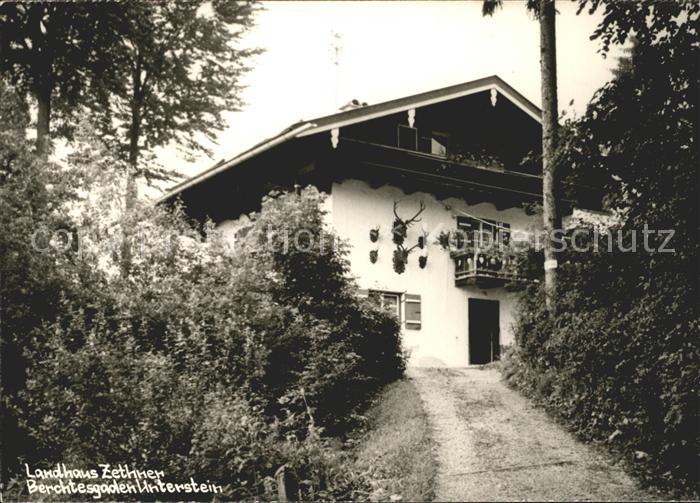 BERCHTESGADEN Bayern Landhaus Zethner Unterstein