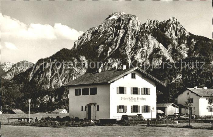 Fuessen Allgaeu Gaststaette Pension Bergkranz