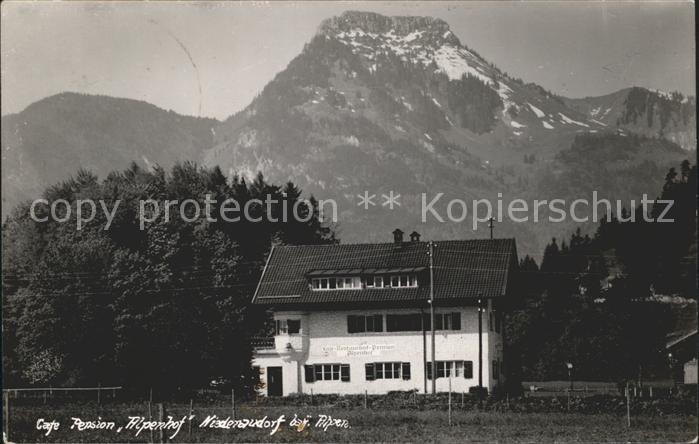 Niederaudorf Cafe Pension Alpenhof