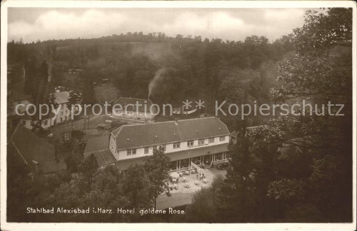 Alexisbad Harz Stahlbad Hotel Goldene Rose