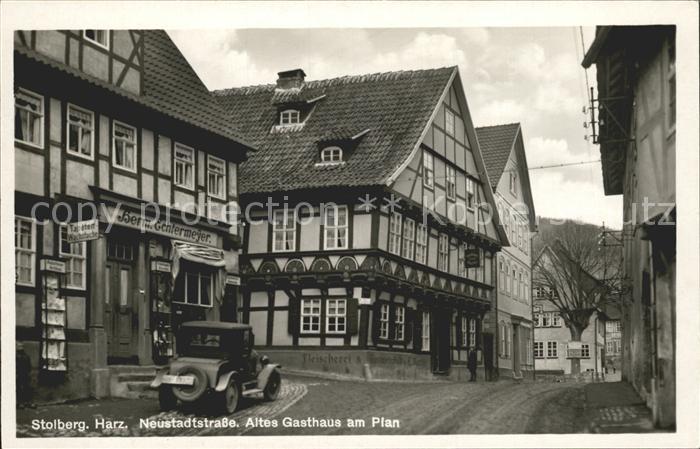 Stolberg Harz Neustadtstrasse Altes Gasthaus am Plan