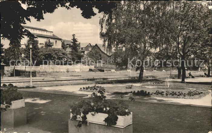 Bad Koenig Kurgarten mit Kursanatorium Mueller