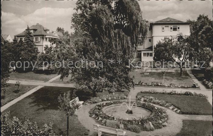 Bad Koenig Kur Erholungsheim Haus Keller Brunnen