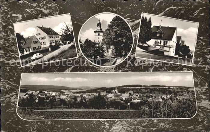 Kirchbrombach Dorfmotive Kirche Totalansicht