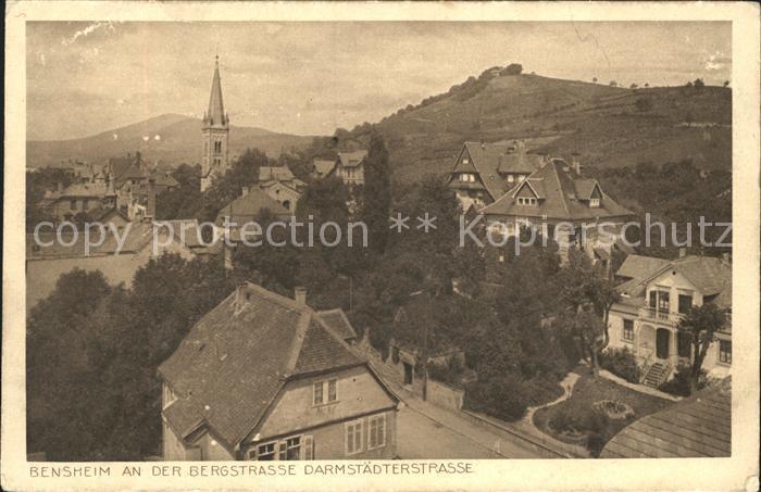 Bensheim Bergstrasse Darmstaedter Strasse