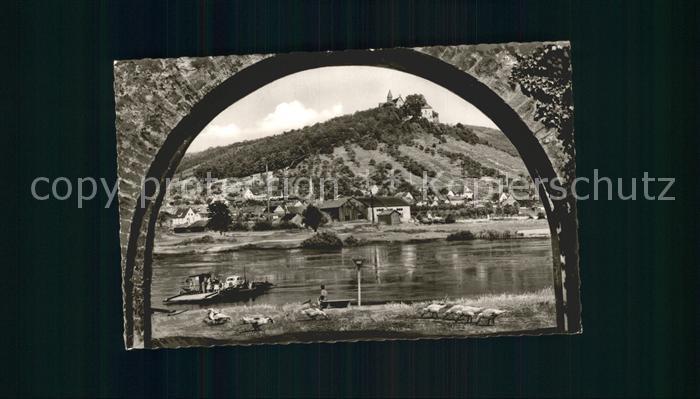 Grossheubach mit Kloster Engelberg Flusspartie