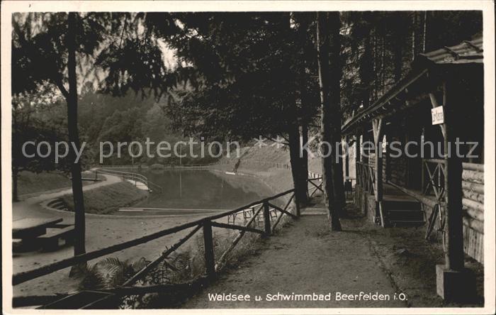 Beerfelden Odenwald Waldsee und Schwimmbad