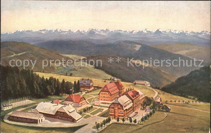 Feldberg Schwarzwald Panorama Feldberger Hof