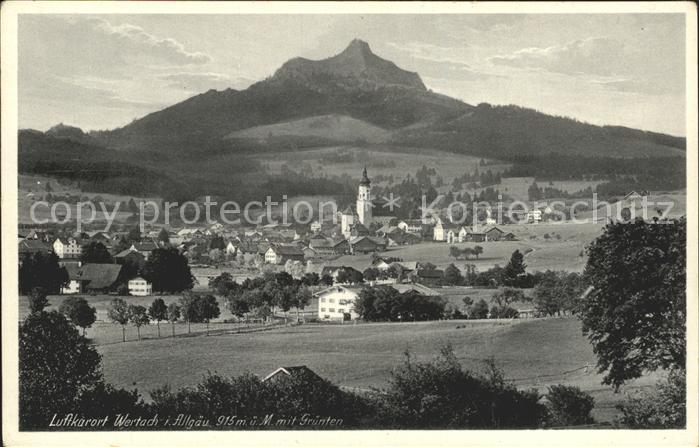 Wertach mit Gruenten