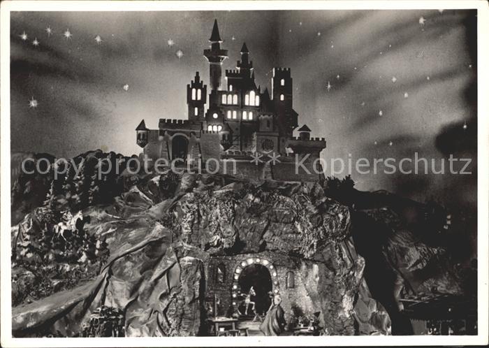 Bad Reichenhall Erzgebirgs Schau Schloss Mechanisches Kunstwerk mit ueber 200 be