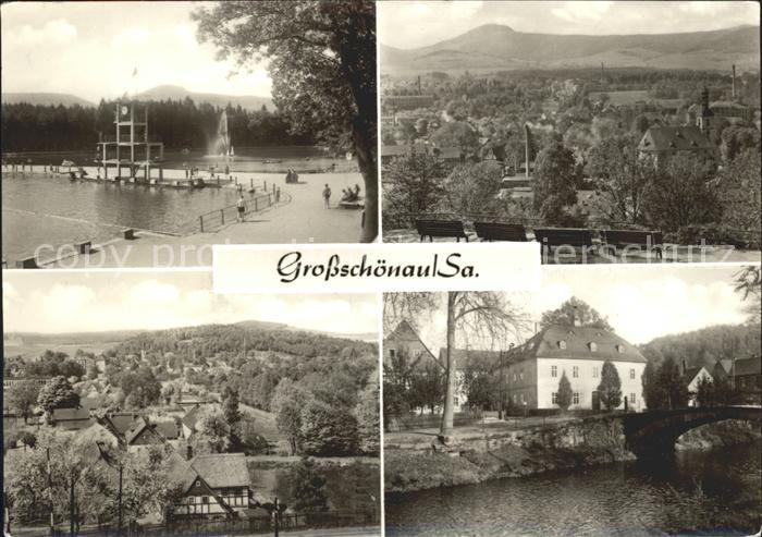 Grossschoenau Sachsen Waldstrandbad Hufbergblick Heimatmuseum