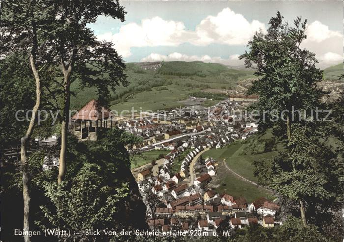 Ebingen Blick von der Schleicherhuette