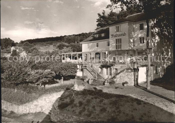 Bad Koenig Odenwald Cafe Pension Waldesruh