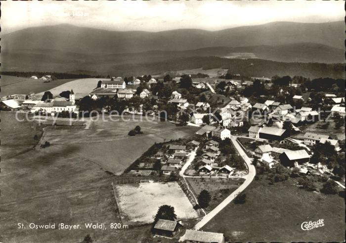 St Oswald Sankt Oswald-Riedlhuette Fliegeraufnahme