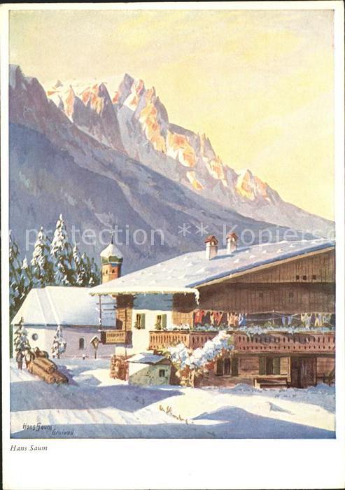 Grainau Haus Sum Kuenstlerkarte