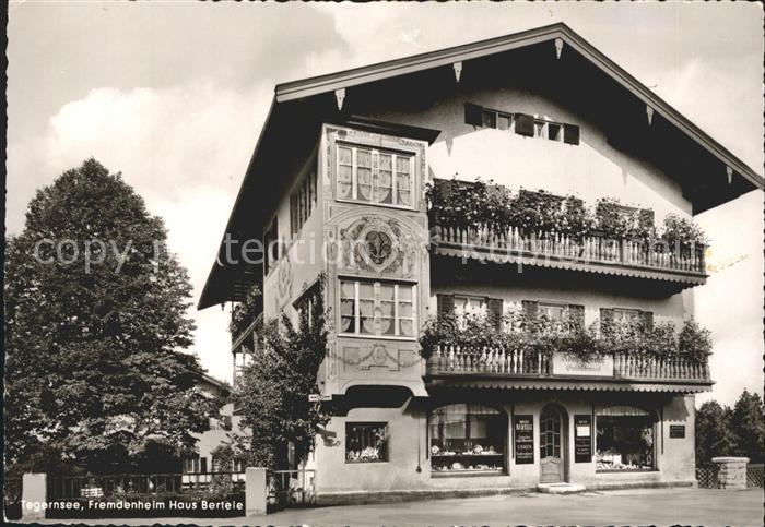 Tegernsee Bayern Fremdenheim Haus Bertele