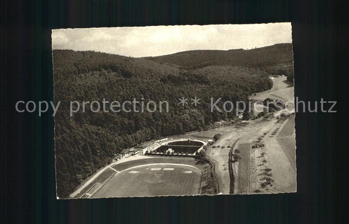 Michelstadt Stadion Bundeslagerplatz des CVJM Fliegeraufnahme